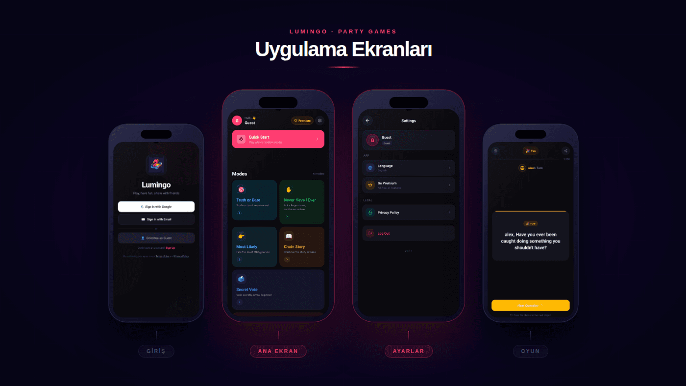 Lumingo ana ekran